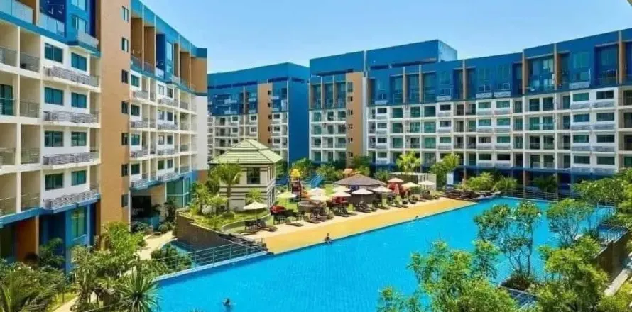 Condo on Jomtien Beach, Pattaya, Thailand, 1 bedroom № 210543