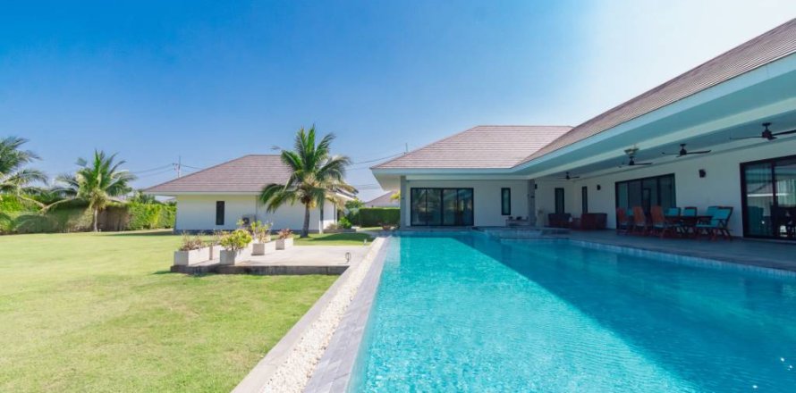 Вилла в Пран Бури, Таиланд с 4 спальнями  № 172917