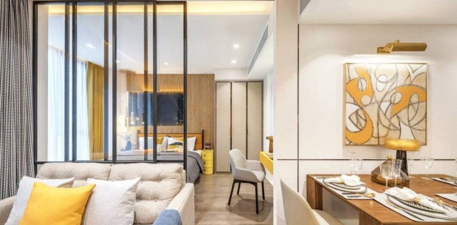 Кондоминиум с 1 спальней в Бангкоке, Таиланд № 115710