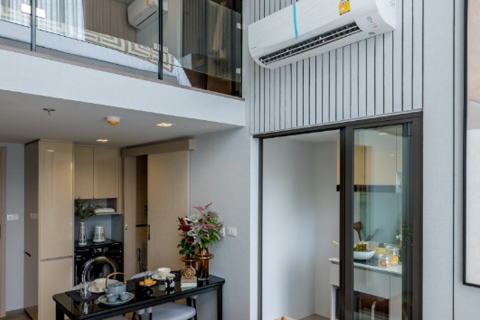 Дуплекс в Пхракханонге, Бангкок, Таиланд с 3 спальнями  № 159652 - фото 2