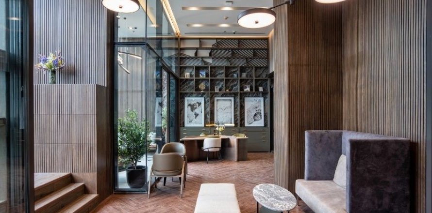 Дуплекс в Пхракханонге, Бангкок, Таиланд с 3 спальнями  № 159652