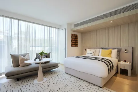 Studio in the Condo in Watthana, Bangkok, Thailand  № 159653