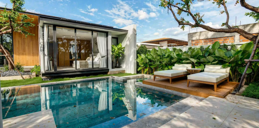 Пентхаус в Пхукете, Таиланд с 5 комнатами  № 150813