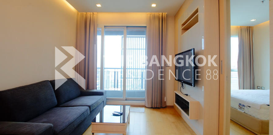 Condo à Bangkok, Thaïlande, 1 chambre № 184451
