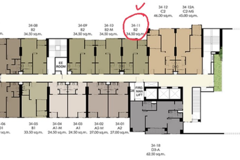 Condo à Bangkok, Thaïlande, 1 chambre № 184452 - photo 6