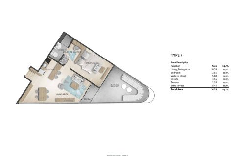 Condo à Rawai, Thaïlande, 1 chambre  № 166807 - photo 22