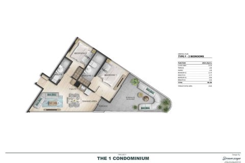 Condo à Rawai, Thaïlande, 1 chambre  № 166807 - photo 23