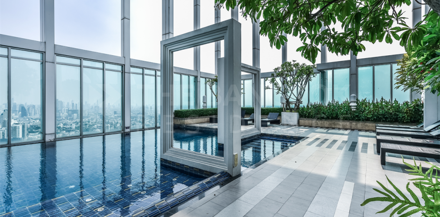 Condo à Bangkok, Thaïlande, 2 chambres  № 194611