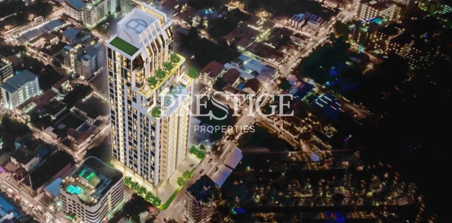 Condo à Pattaya, Thaïlande, 2 chambres № 209037