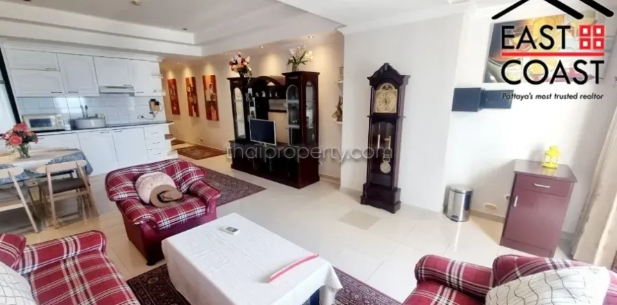 Condominio de 1 dormitorio en Jomtien Beach, Pattaya, Tailandia № 212533