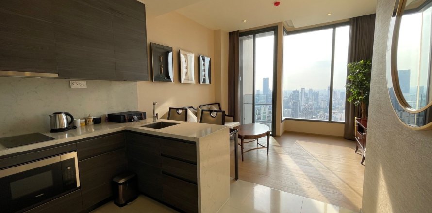 Студия в кондо в Ваттхане, Бангкок, Таиланд № 149274