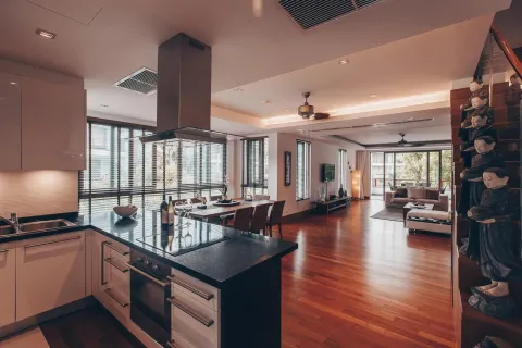 Дуплекс в Пхукете, Таиланд с 4 спальнями  № 158258 - фото 11