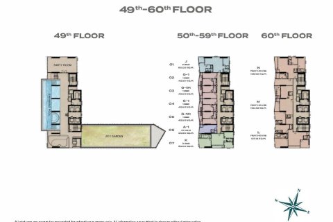 Penthouse in Pattaya, Thailand 3 bedrooms № 165021 - photo 16