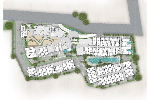 Дуплекс в Камале, Таиланд с 3 спальнями  № 165025 - фото 25