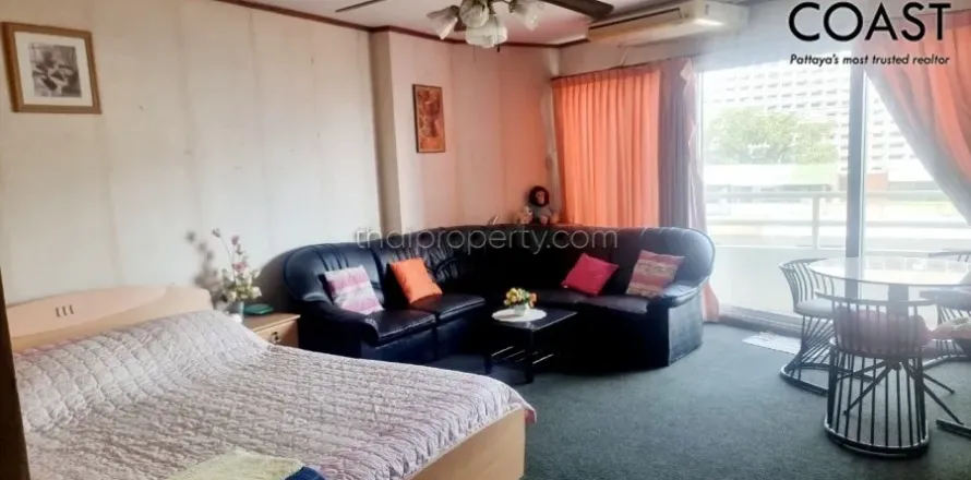 Estudio en el condominio en Jomtien Beach, Pattaya, Tailandia № 213309
