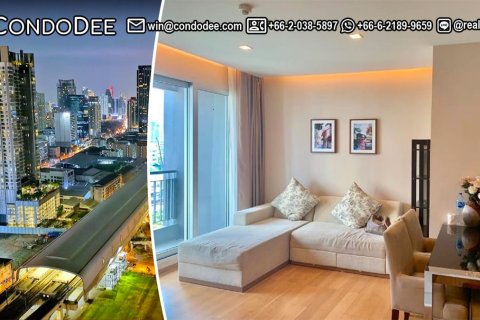 Condo à Watthana, Bangkok, Thaïlande, 2 chambres  № 200547