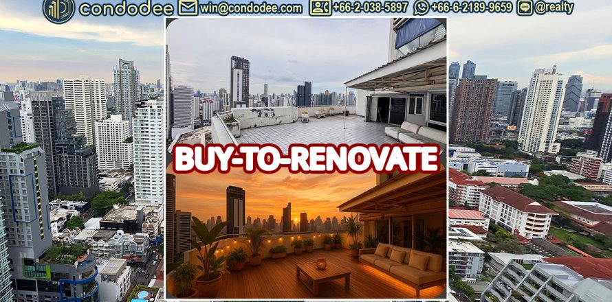 Condo à Watthana, Bangkok, Thaïlande, 2 chambres № 200549