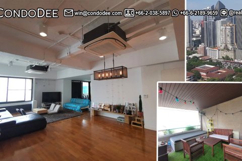 Condo à Watthana, Bangkok, Thaïlande, 3 chambres  № 200548