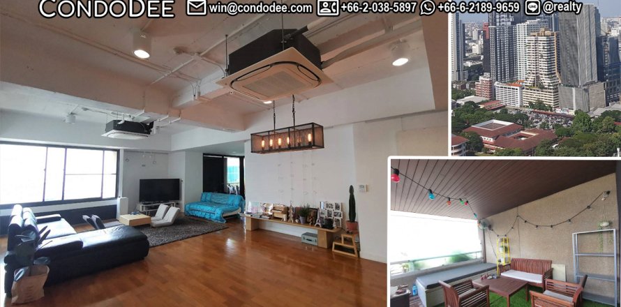 Condo à Watthana, Bangkok, Thaïlande, 3 chambres № 200548