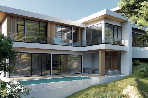 Вилла в Самуи, Таиланд с 3 спальнями  № 165530