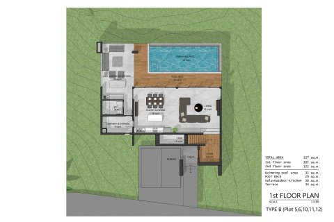 Villa à Ko Samui, Thaïlande 3 chambres № 165530 - photo 15