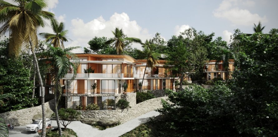 Таунхаус в Пангане, Таиланд с 2 спальнями № 165524