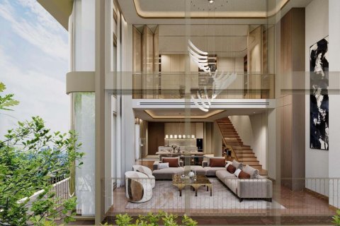 Дуплекс в Бангкоке, Таиланд с 3 спальнями  № 165410