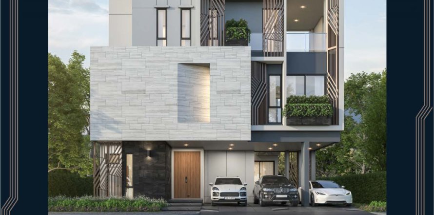 Villa à Bangkok, Thaïlande 4 chambres № 165406