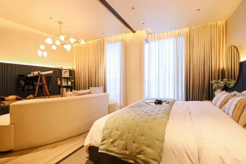 Condominio de 1 dormitorio en Jomtien Beach, Pattaya, Tailandia № 210506 - foto 4