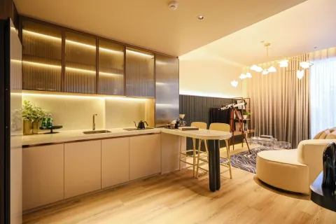 Condominio de 1 dormitorio en Jomtien Beach, Pattaya, Tailandia № 210506 - foto 13