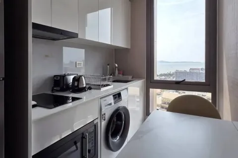 Condominio de 1 dormitorio en Jomtien Beach, Pattaya, Tailandia № 210508 - foto 7