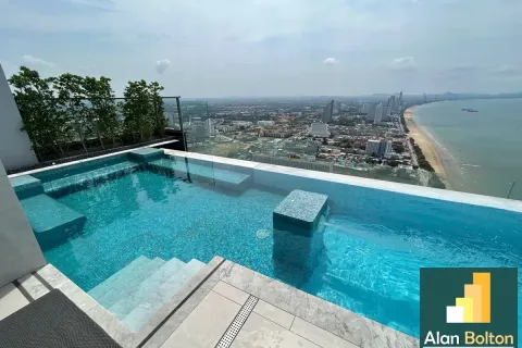 Condominio de 1 dormitorio en Jomtien Beach, Pattaya, Tailandia № 210508 - foto 13