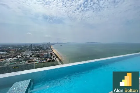 Condominio de 1 dormitorio en Jomtien Beach, Pattaya, Tailandia № 210508