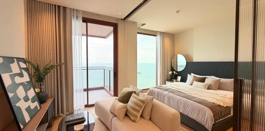 Condominio de 1 dormitorio en Jomtien Beach, Pattaya, Tailandia № 210505