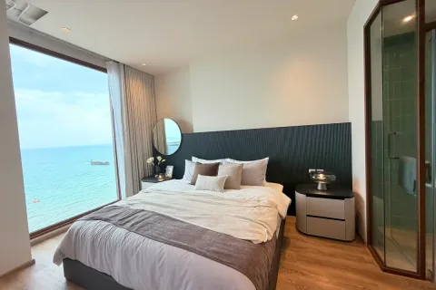 Condominio de 1 dormitorio en Jomtien Beach, Pattaya, Tailandia № 210505 - foto 9