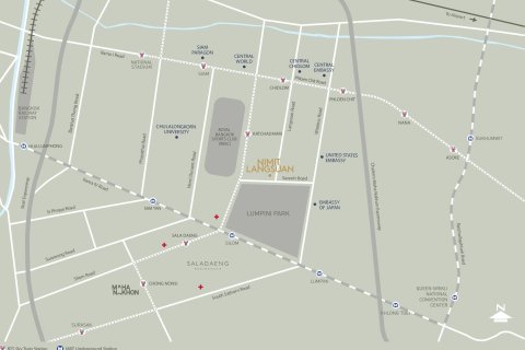 Condo in Pathum Wan, Bangkok, Thailand, 2 bedrooms  № 154052 - photo 5