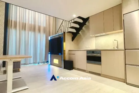 Duplex à Bang Rak, Bangkok, Thaïlande 1 chambre № 217217