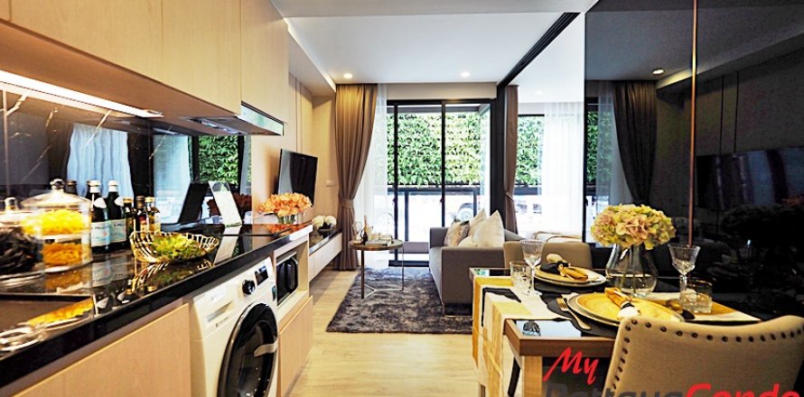 Кондоминиум с 1 спальней в Банг Ламунге, Таиланд № 32551