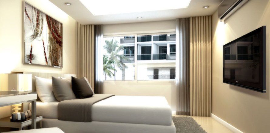 Condo sur Jomtien Beach, Pattaya, Thaïlande, 1 chambre № 204067