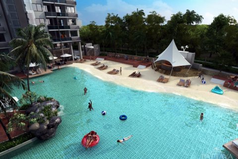 Condo sur Jomtien Beach, Pattaya, Thaïlande, 1 chambre № 204067 - photo 7