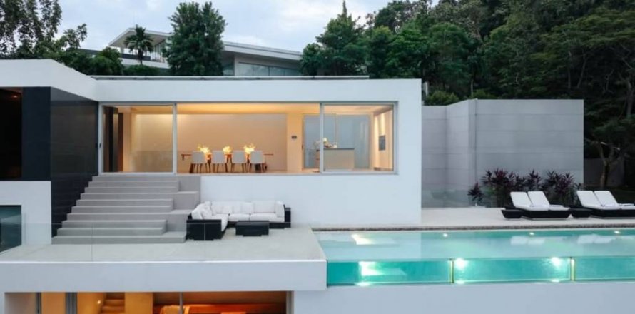 Вилла в Паклоке, Таиланд с 4 спальнями  № 116768