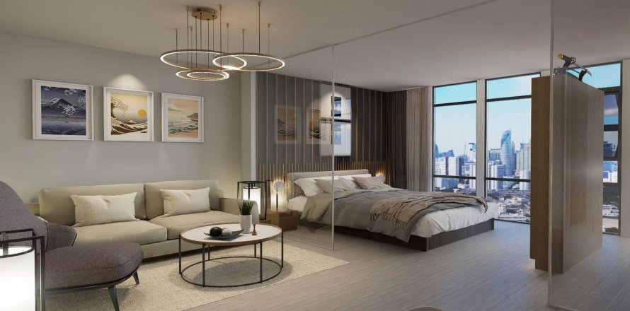 Appartement à Krungthep Wellness Residence, Bangkok, Thaïlande 1 chambre № 133514