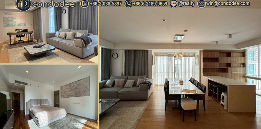 Condo à Pathum Wan, Bangkok, Thaïlande, 2 chambres № 201881