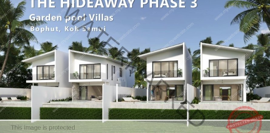 Villa in Ko Samui, Thailand 3 Schlafzimmer № 222227