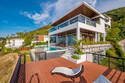 Villa à Ko Samui, Thaïlande 4 chambres № 148171 - photo 1