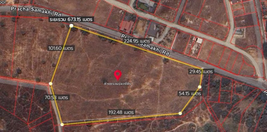 Land in Hua Hin, Thailand 25600 sq.m. № 151631