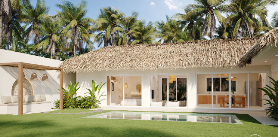 Дом в Самуи, Таиланд с 2 спальнями  № 157838