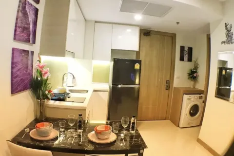 Studio dans le Condo à Pattaya, Thaïlande  № 151667 - photo 4