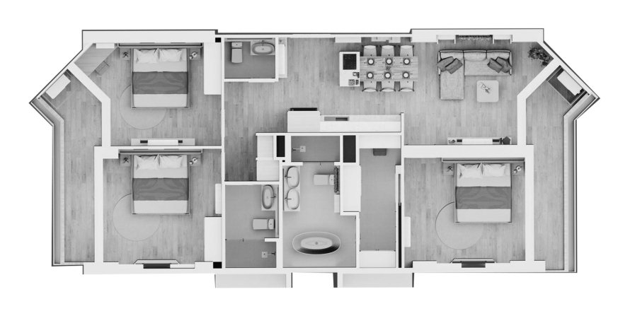 Hors-plan The Serene Condominium à Phuket, Thaïlande № 18618 - photo 1