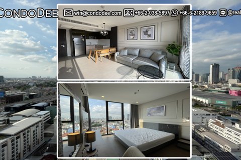 Condo à Pathum Wan, Bangkok, Thaïlande, 2 chambres  № 201090